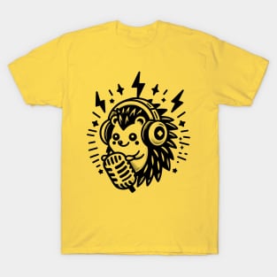 Hedgehog Music T-Shirt